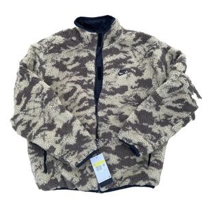 Nike Sportswear Club Fleece+Full-Zip Reversible Winterized DQ4884-010 Men Sz S